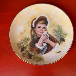Vintage Little Women plate